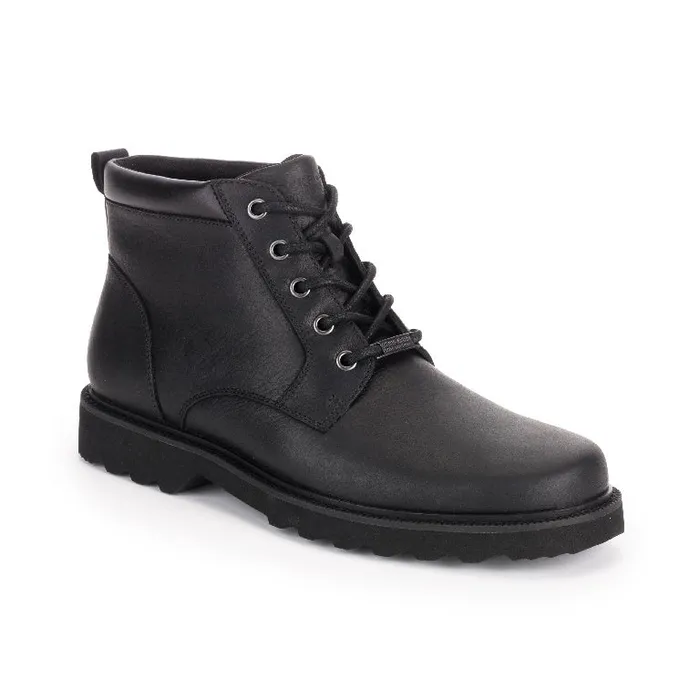 Rockport Boots Men Northfield Waterproof Plain Toe Boot Black