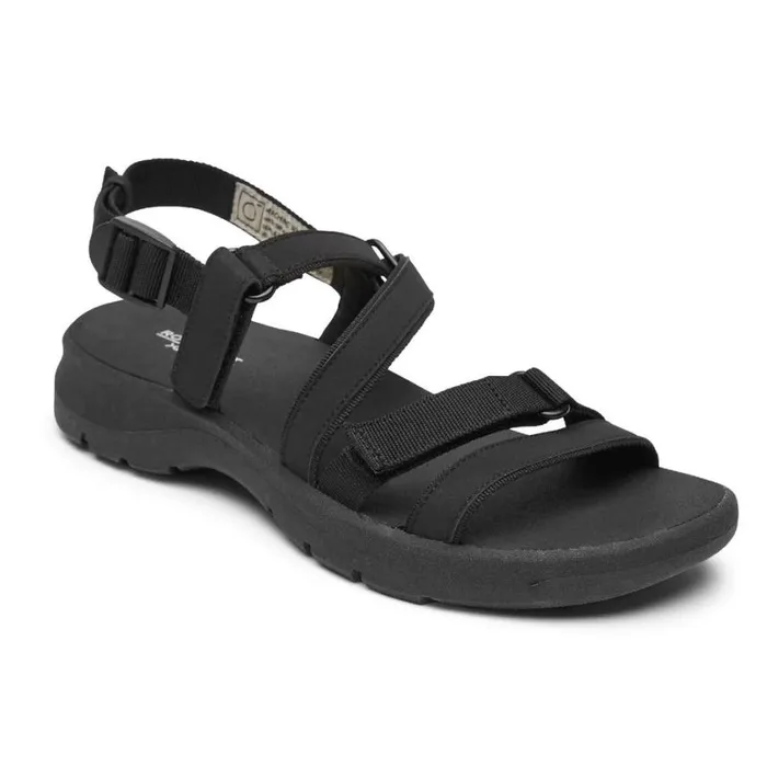 Rockport Sandals and Wedges Women XCS Trail Tech Washable Strappy Sandal Black Rockport Sandals and Wedges Women XCS Trail Tech Washable Strappy Sandal Black