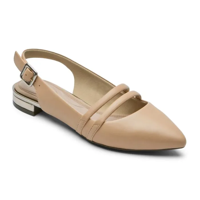 Rockport Shoes Women Total Motion Adelyn Strappy Slingback Shoe Farro