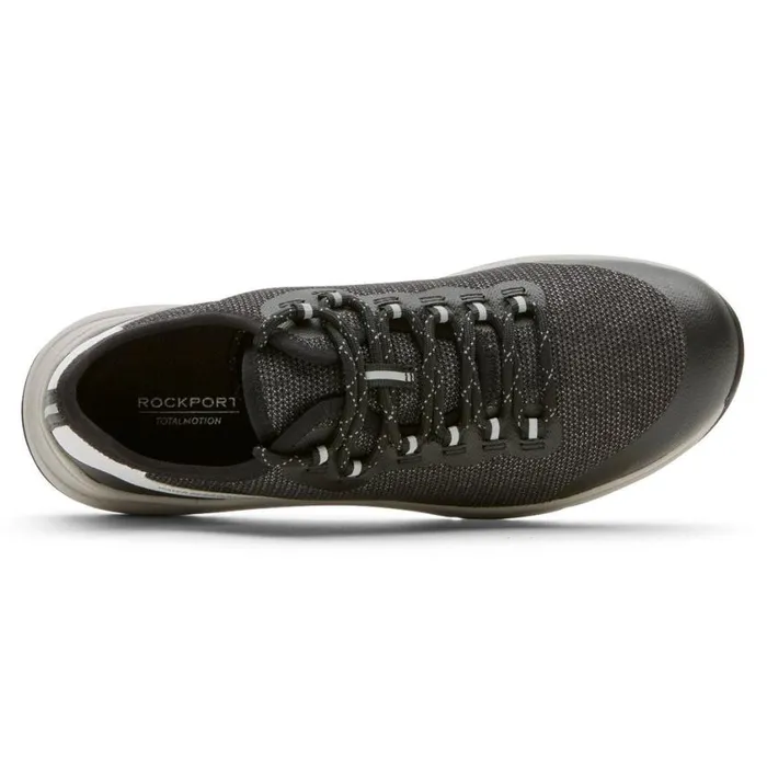 Rockport Shoes Women Total Motion XCS Trail LaceUp Shoe Black Waterresistant Eco