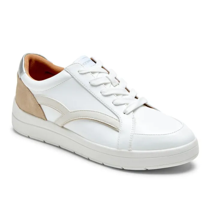 Rockport Sneakers Women TruFLEX Navya Retro Sneaker White Textilesynthetic Eco