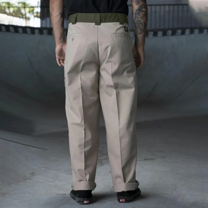 Ronnie Sandoval Loose Fit Double Knee Pants Desert SandOlive Color Block Desert Sandolive Color Block dvc Men Dickies Double Knee Ronnie Sandoval Loose Fit Double Knee Pants Desert SandOlive Color Block Desert Sandolive Color Block dvc Men Dickies Double Knee