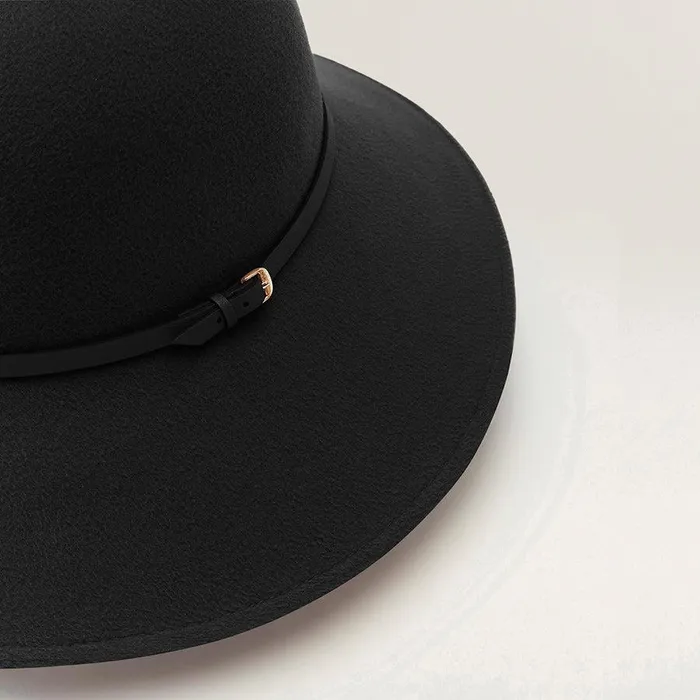Round Crown Hats Helen Kaminski Alto 9 Blackblack