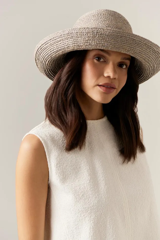 Round Crown Hats Helen Kaminski Prima 10 Eclipse Melange