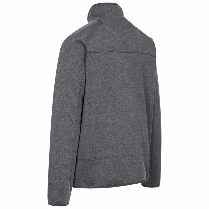 Rutland Fleece Jacket Carbon Men Trespass Fleeces