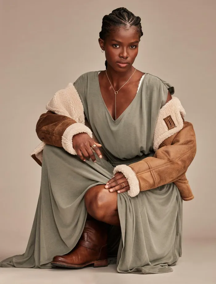 Sandwash Ruched Dress Dusty Olive Women Lucky Brand Dresses