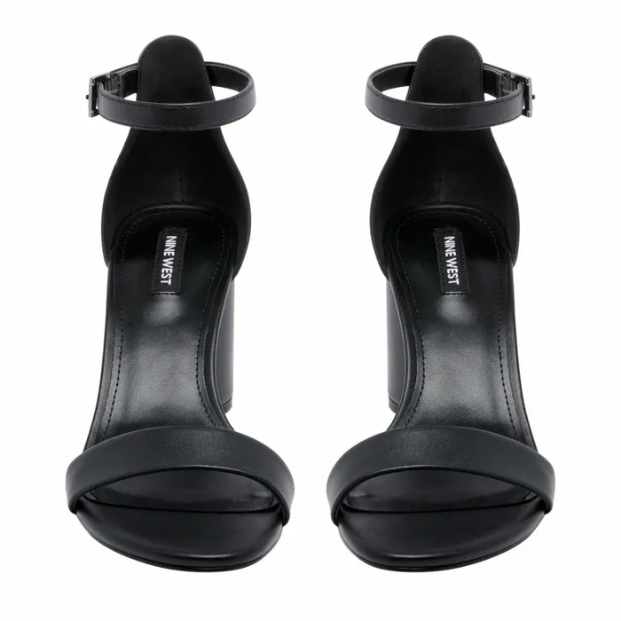 SANDY Black Women Nine West Sandals