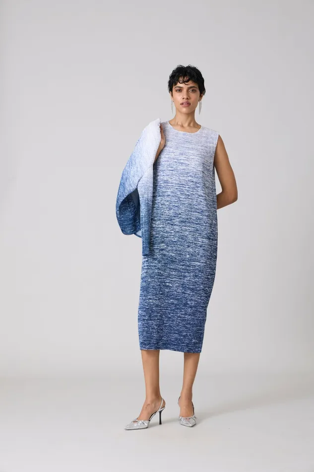 Scarlet Sage Dresses Hayes Dress 8211 Denim Wash Blue 8211 Women