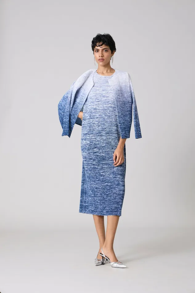 Scarlet Sage Dresses Hayes Dress 8211 Denim Wash Blue 8211 Women