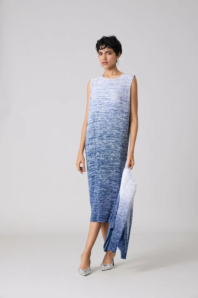 Scarlet Sage Dresses Hayes Dress 8211 Denim Wash Blue 8211 Women