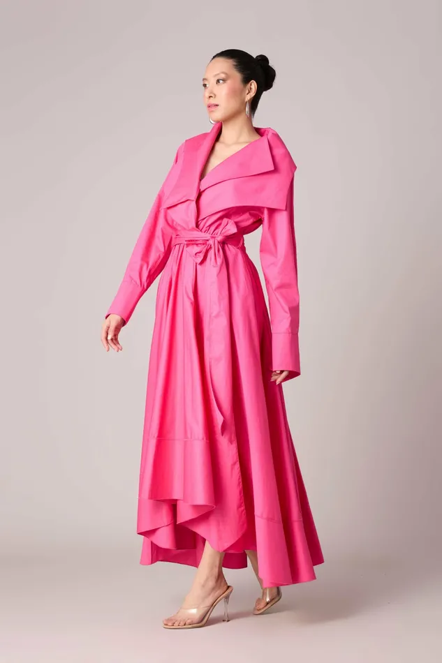 Scarlet Sage Dresses Zora Dress 8211 Azalea Pink 8211 Women