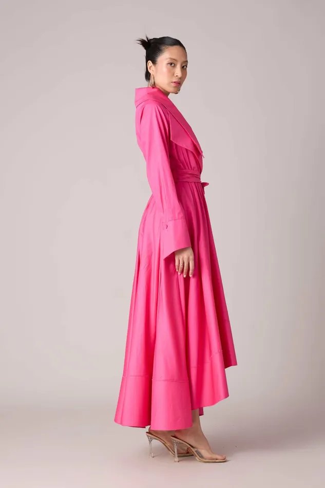 Scarlet Sage Dresses Zora Dress 8211 Azalea Pink 8211 Women
