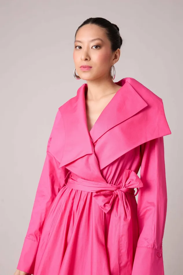 Scarlet Sage Dresses Zora Dress 8211 Azalea Pink 8211 Women