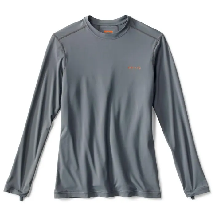 Shirts Men Orvis Sun Defense Crewneck Storm