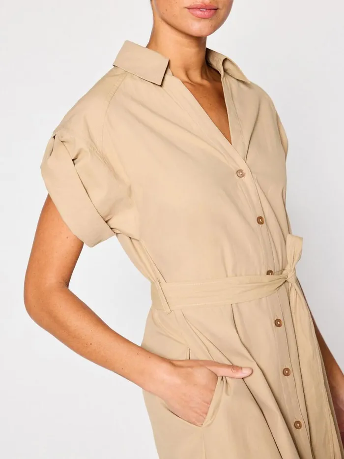 Shop Brochu Walker Dresses The Fia Belted Dress Sahara