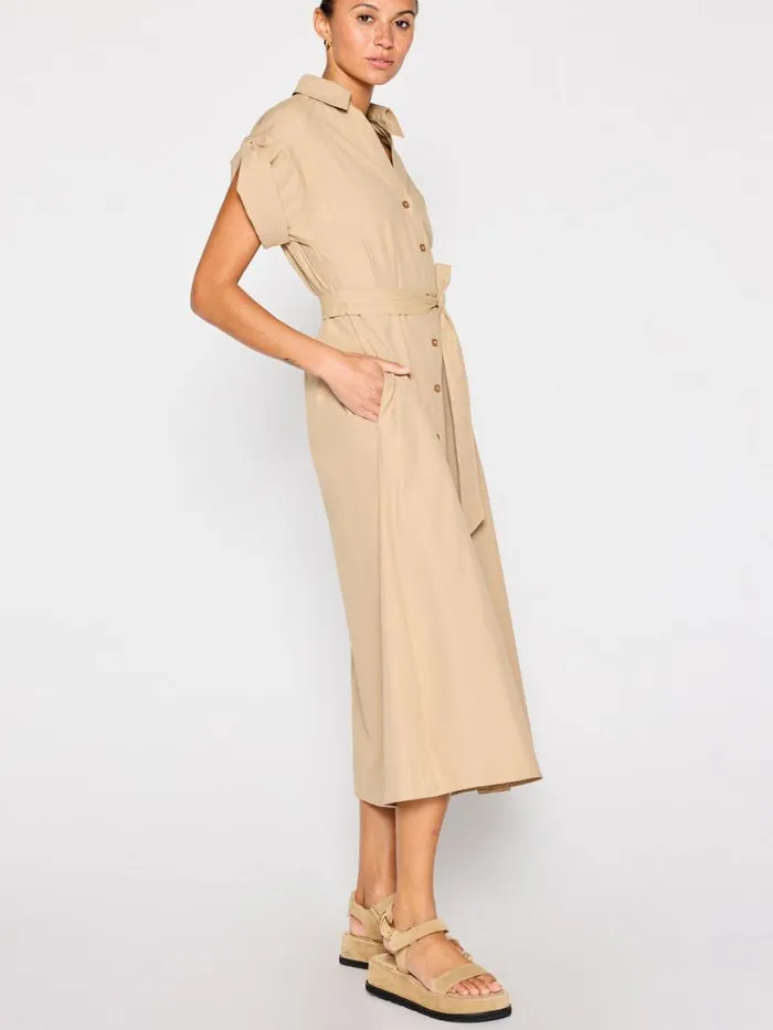 Shop Brochu Walker Dresses The Fia Belted Dress Sahara
