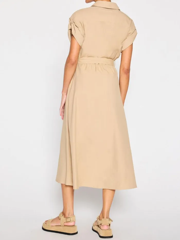 Shop Brochu Walker Dresses The Fia Belted Dress Sahara