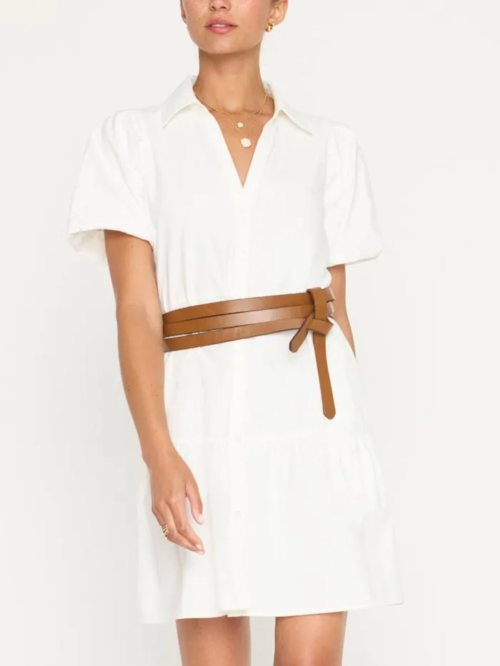 Shop Brochu Walker Dresses The Havana Mini Dress Ivory