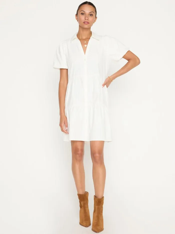 Shop Brochu Walker Dresses The Havana Mini Dress Ivory