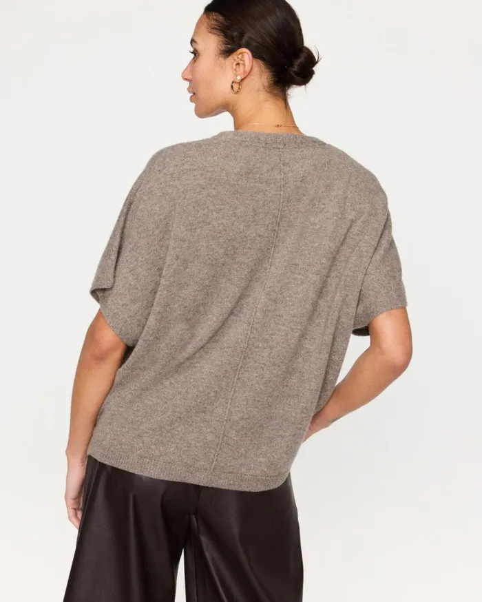 Shop Brochu Walker Tops The Ophi Vee Otter Mlange