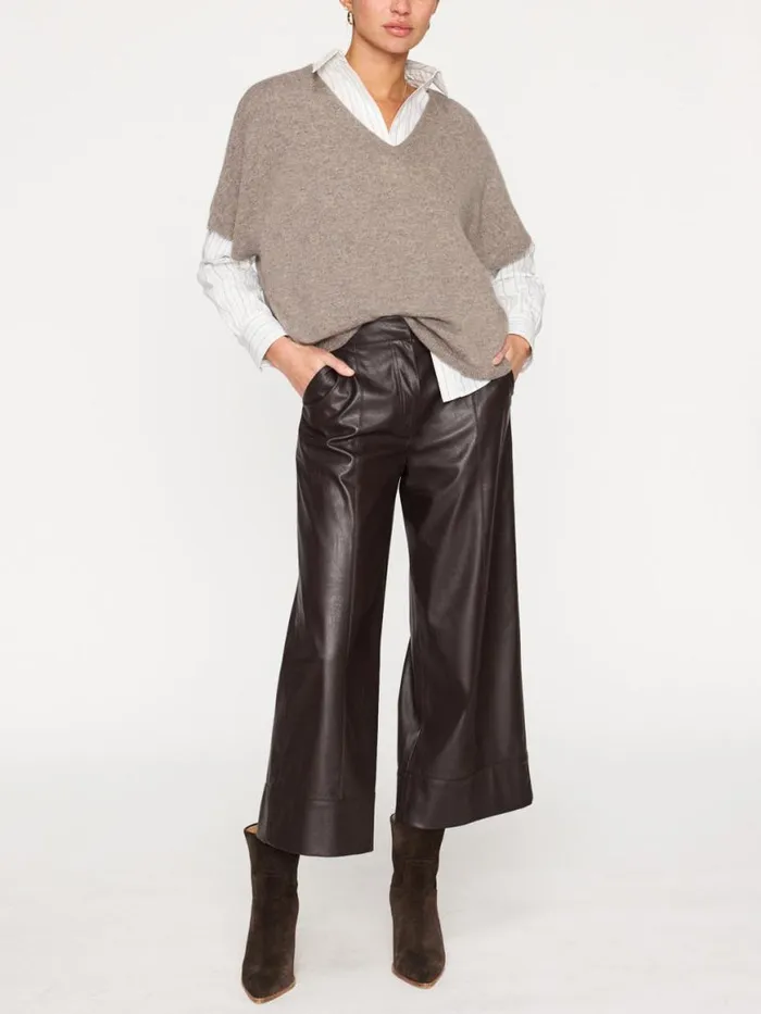Shop Brochu Walker Tops The Ophi Vee Otter Mlange