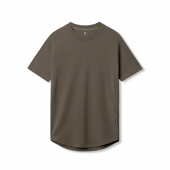 Short Sleeves Men ASRV Supima Established Tee Deep Taupe