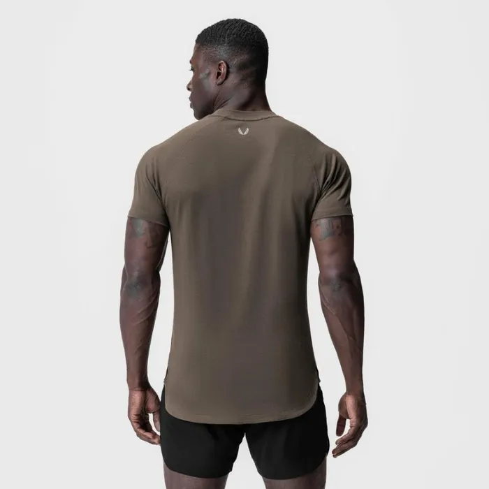Short Sleeves Men ASRV Supima Established Tee Deep Taupe