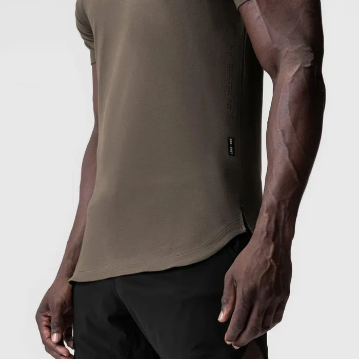 Short Sleeves Men ASRV Supima Established Tee Deep Taupe