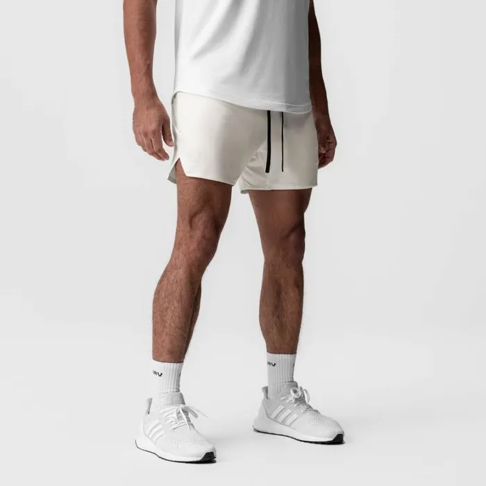 Shorts Men ASRV AeroSilver 5034 Linerless Short Ivory Cream