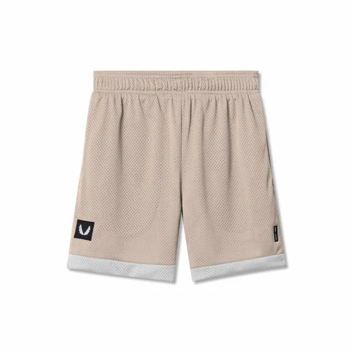 Shorts Men ASRV SilverPlus Mesh Reversible Short Beigewhite