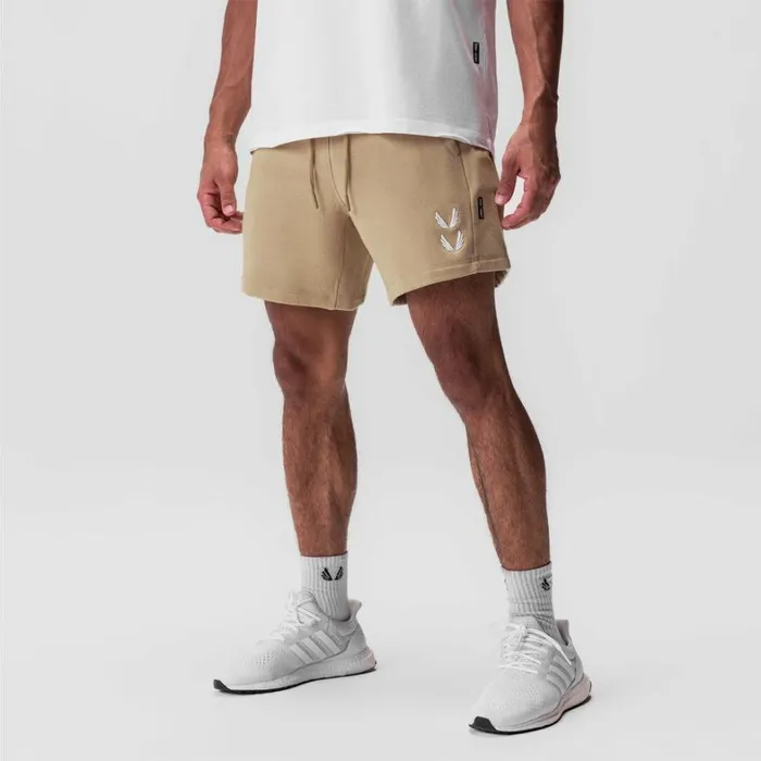 Shorts Men ASRV TechTerry Sidelock Sweat Short Khaki 034stacked Wings034