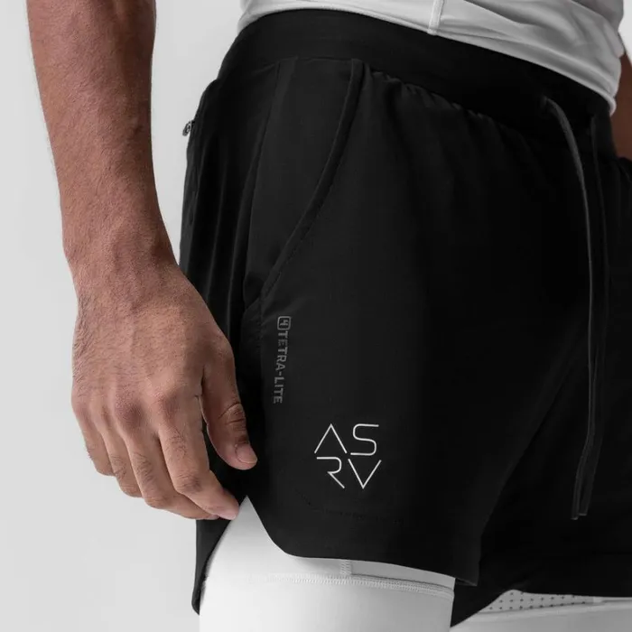 Shorts Men ASRV TetraLite 5034 Liner Short Black 034cyber034white