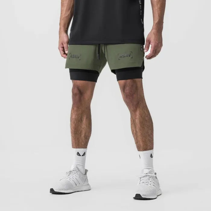 Shorts Men ASRV TetraLite 5034 Liner Short Olive 034bracket034black