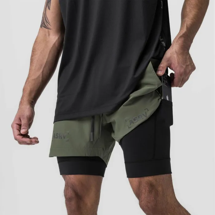 Shorts Men ASRV TetraLite 5034 Liner Short Olive 034bracket034black