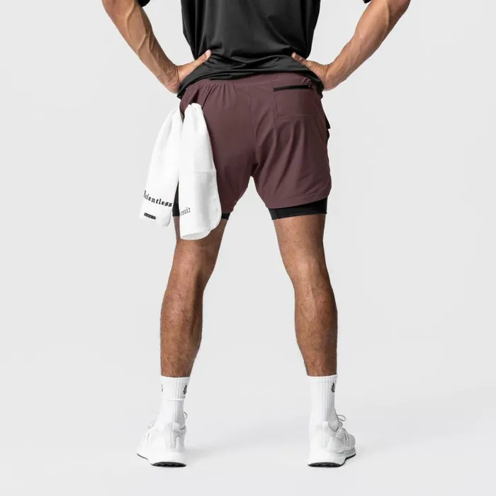 Shorts Men ASRV TETRALITE 5034 Liner Short Plum