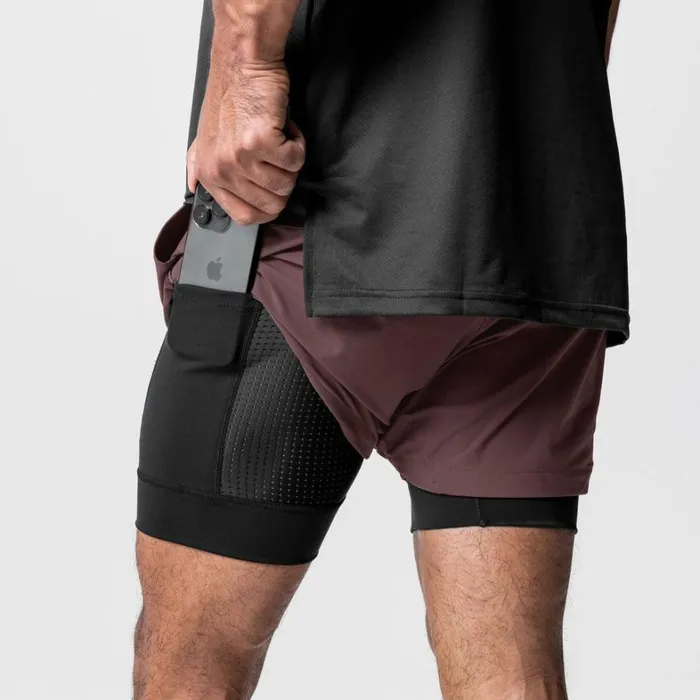 Shorts Men ASRV TETRALITE 5034 Liner Short Plum