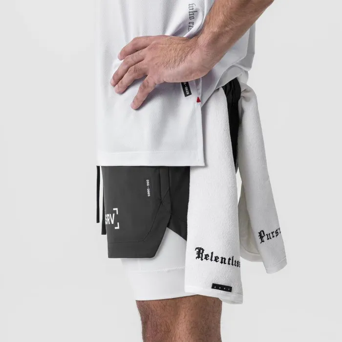 Shorts Men ASRV TetraLite 5034 Liner Short Space Grey 034bracket034white