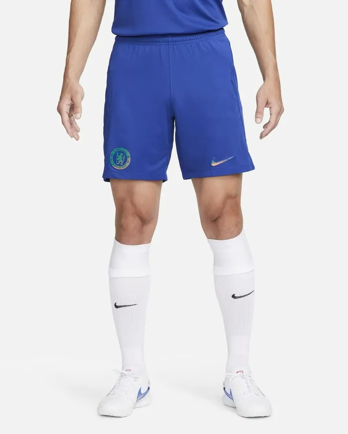 Shorts Men Nike Chelsea FC 202324 Stadium Home Rush Blueclub Gold