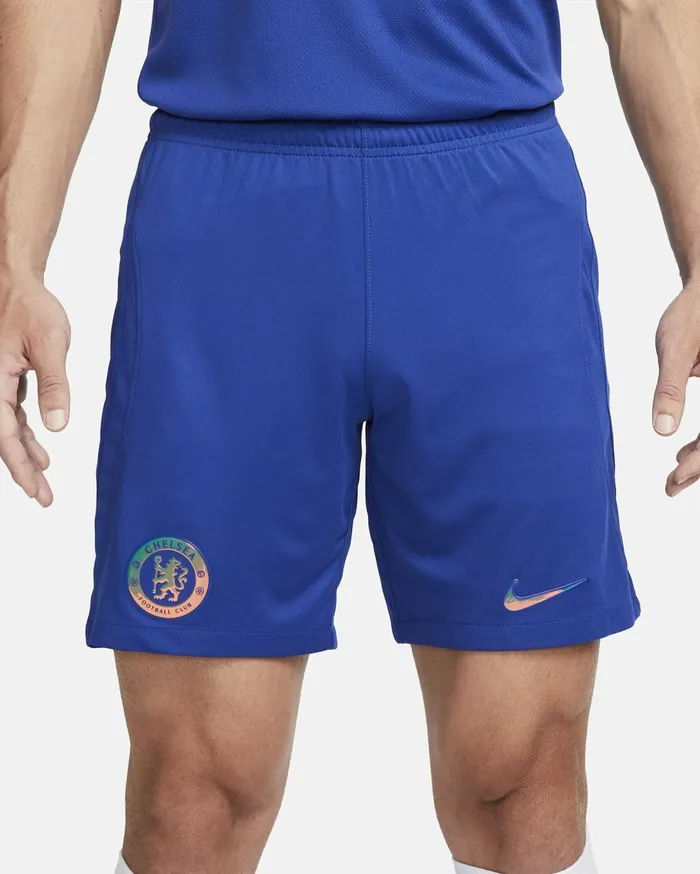 Shorts Men Nike Chelsea FC 202324 Stadium Home Rush Blueclub Gold