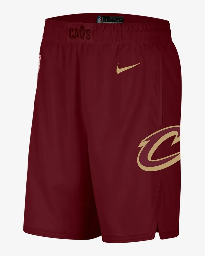 Shorts Men Nike Cleveland Cavaliers Icon Edition Team Redclub Gold