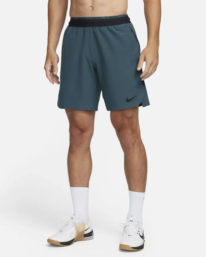 Shorts Men Nike DriFIT Flex Rep Pro Collection Deep Jungleblack