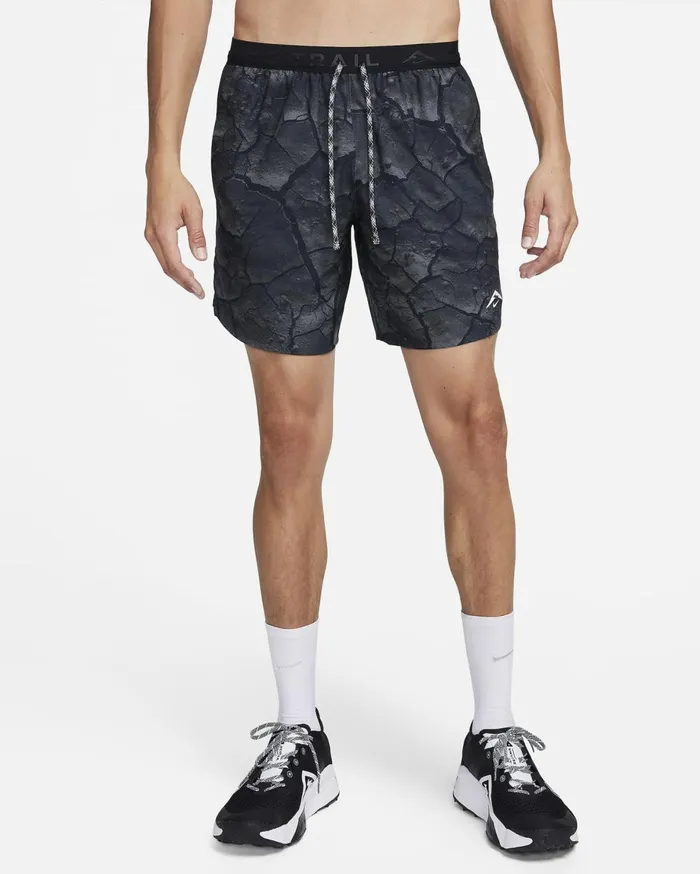 Shorts Men Nike DriFIT Stride Medium Ashblackblackwhite