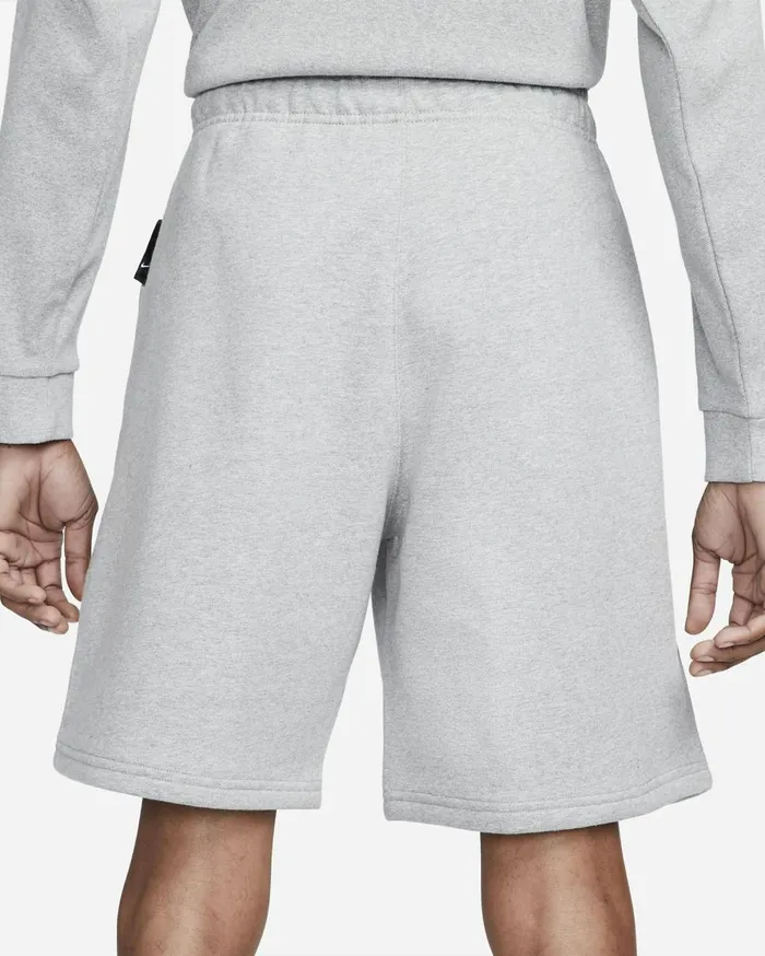 Shorts MenWomen Nike Solo Swoosh Dark Grey Heatherwhite