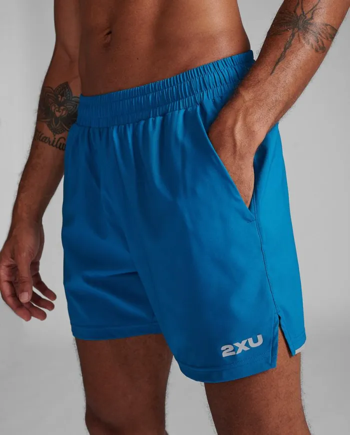 Shorts Mens 2XU Aero 5034 Shorts Seaportsilver Reflective