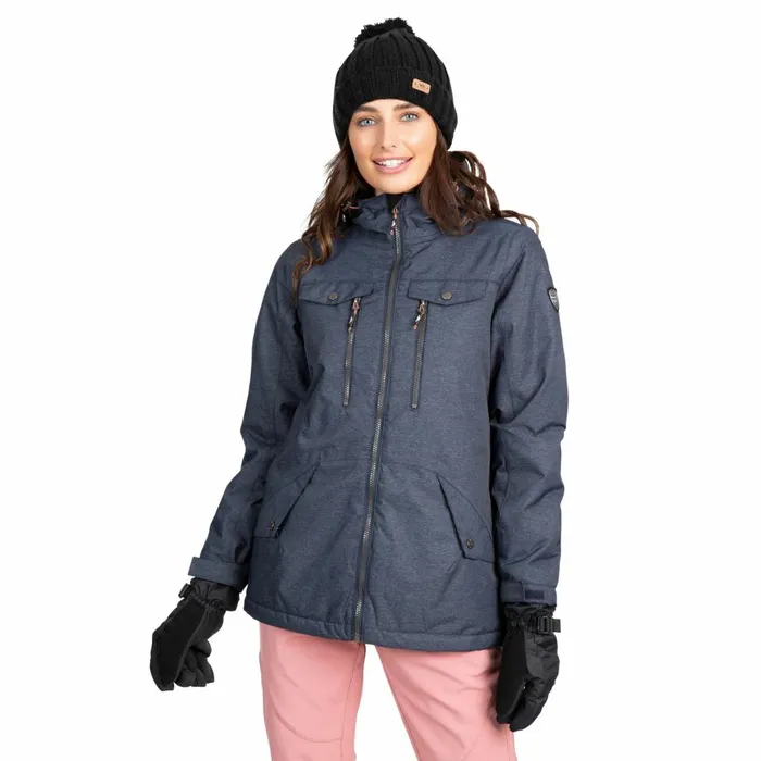 Signal Waterproof Ski Jacket Dark Denim Women Trespass Ski Jackets
