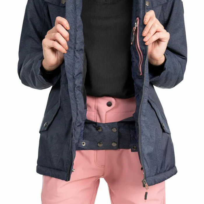 Signal Waterproof Ski Jacket Dark Denim Women Trespass Ski Jackets