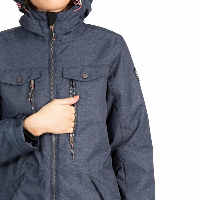 Signal Waterproof Ski Jacket Dark Denim Women Trespass Ski Jackets
