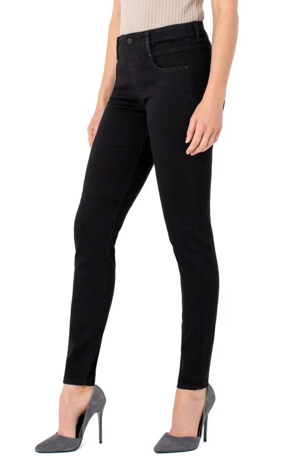 SKINNY Women Liverpool Los Angeles THE GIA GLIDER PULLON SKINNY ECO Black Rinse SKINNY Women Liverpool Los Angeles THE GIA GLIDER PULLON SKINNY ECO Black Rinse