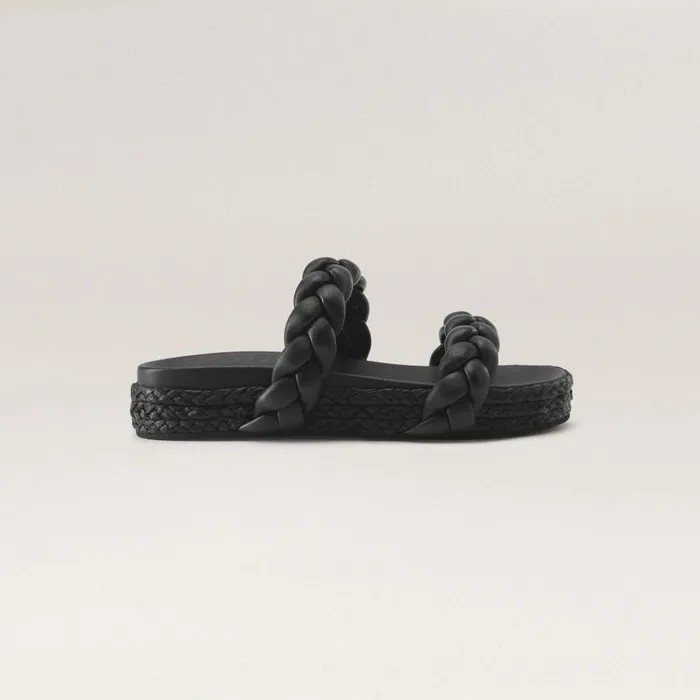 Slides Shoes Helen Kaminski Cordoba Blackcharcoal