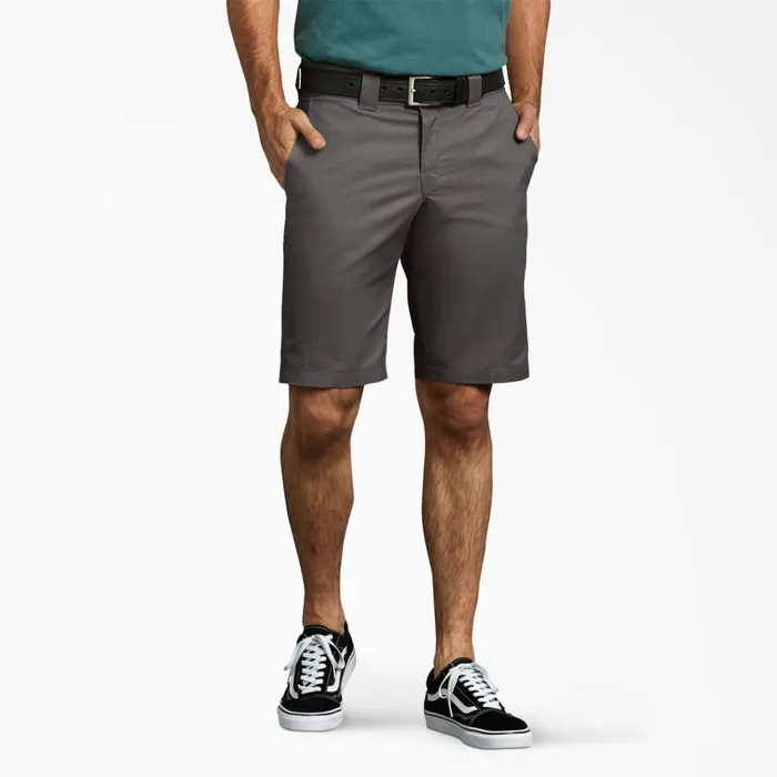 Slim Fit Work Shorts 11034 Gravel Gray Gravel Gray vg Men Dickies Work Shorts Slim Fit Work Shorts 11034 Gravel Gray Gravel Gray vg Men Dickies Work Shorts